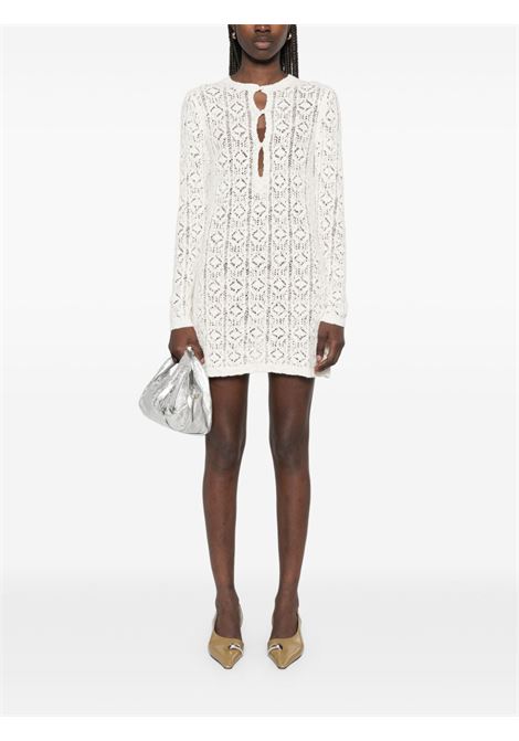 evan mini dress woman ivory LOULOU DE SAISON | EVANIVORY